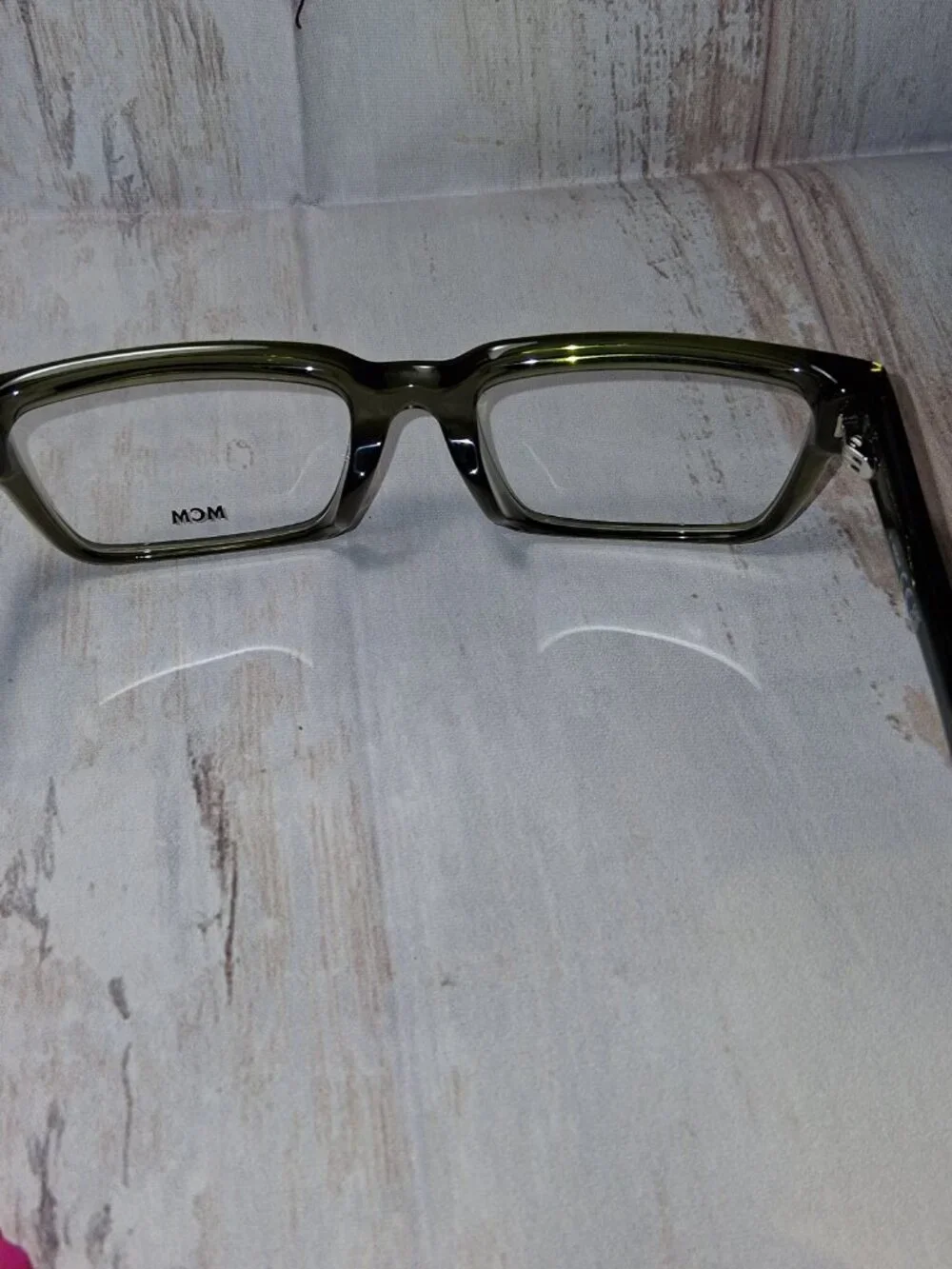 MCM MW5010D Olive Green Eyeglass Optical Frames 54-19-145 New w/ Crossbody Case
